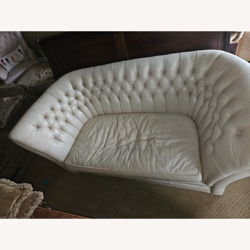 Used Old Hickory Tannery Loveseat for sale on AptDeco