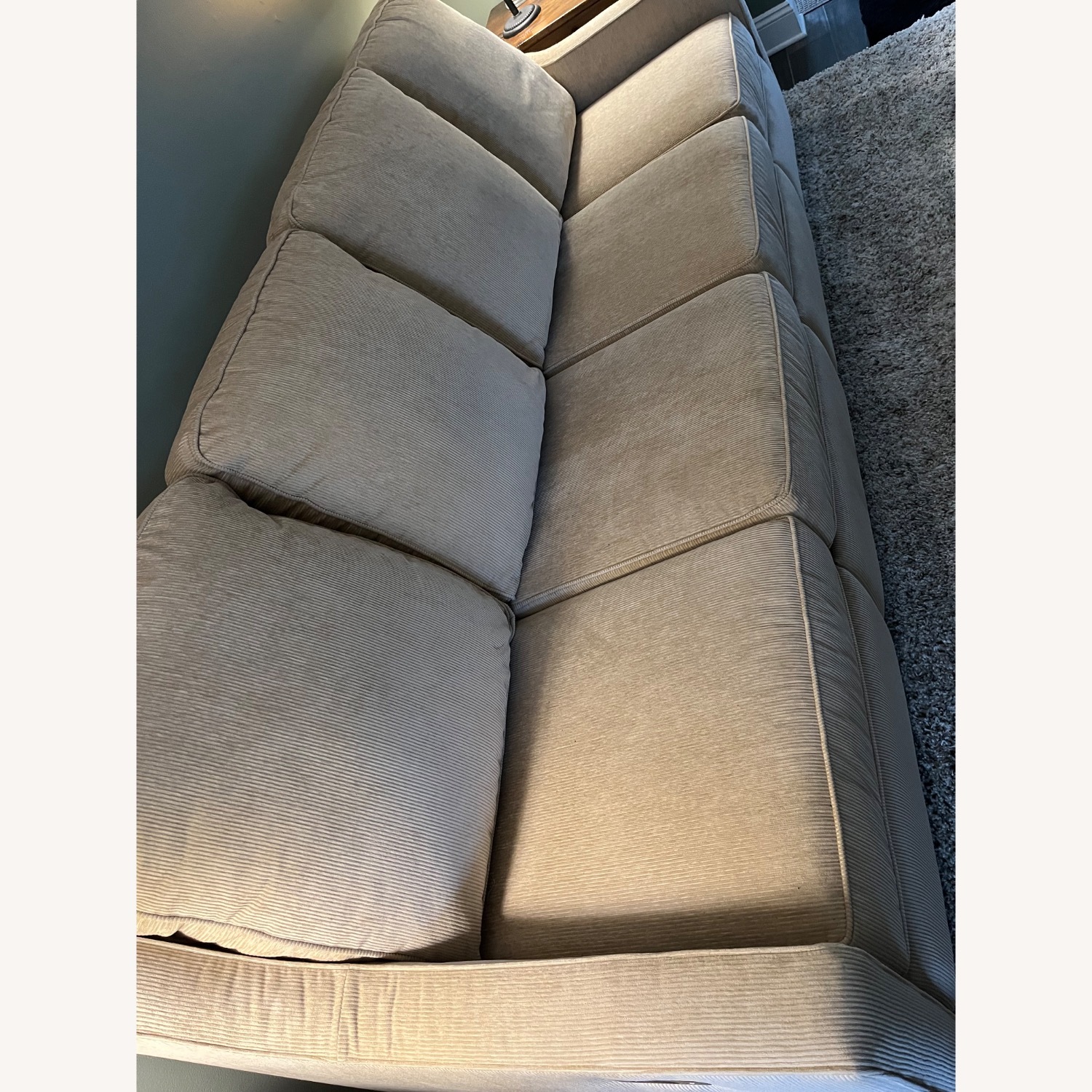 Bassett Light Brown Fabric 3+ Seater Sofa - image-2