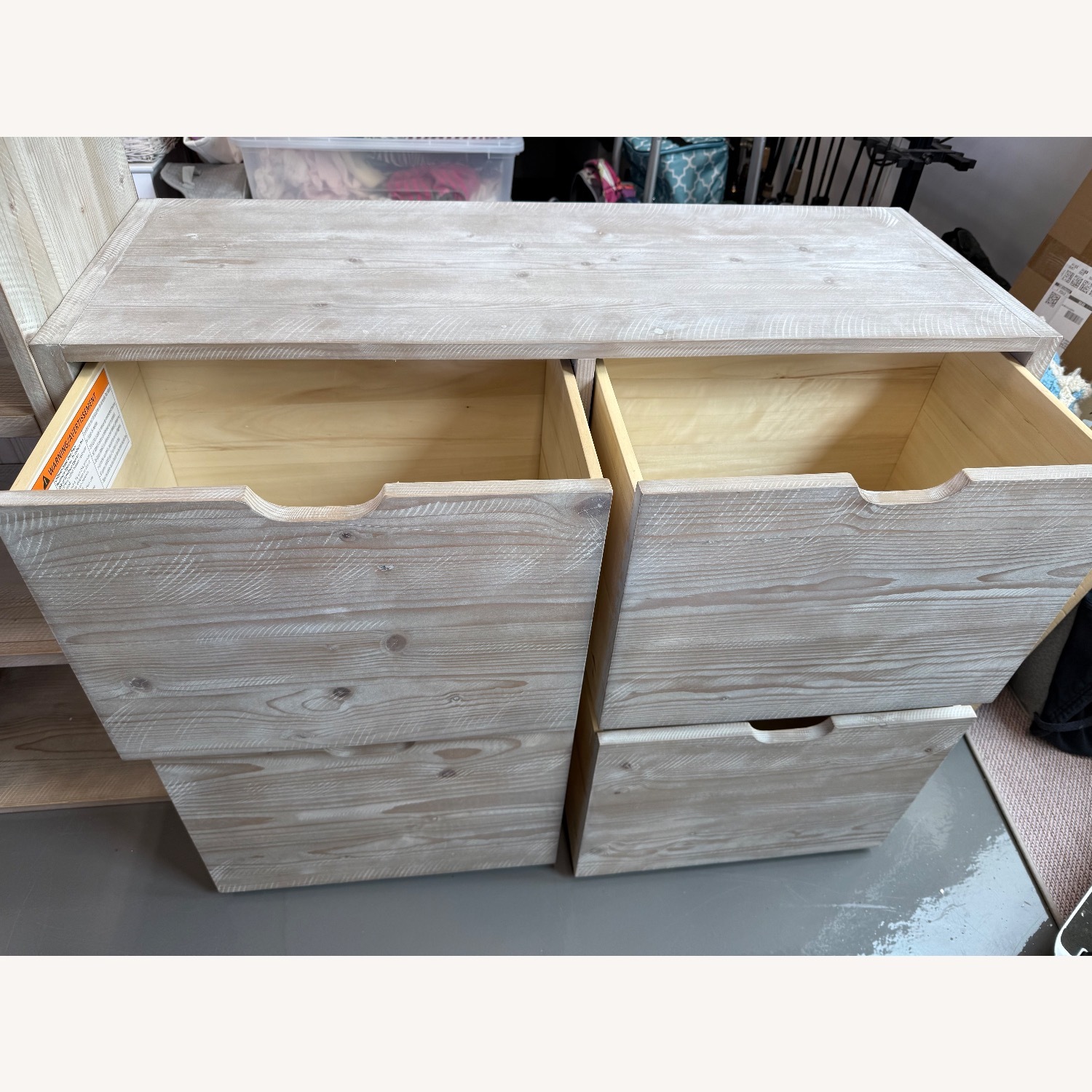 RH Tribeca Wall Cabinet Drawers Cube  - image-11