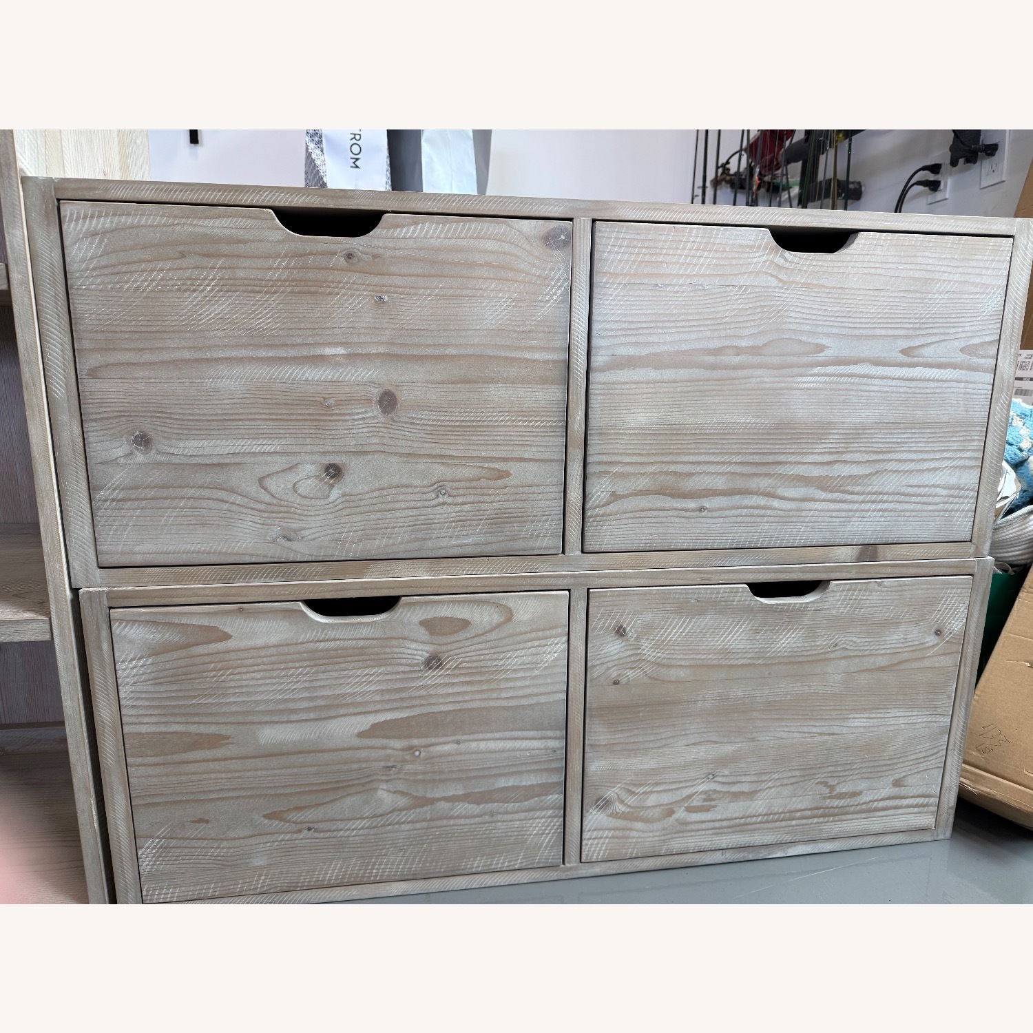 RH Tribeca Wall Cabinet Drawers Cube  - image-10