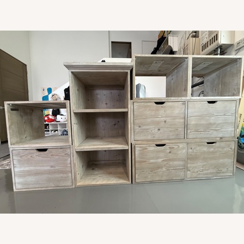 Used RH Tribeca Wall Cabinet Drawers Cube for sale on AptDeco