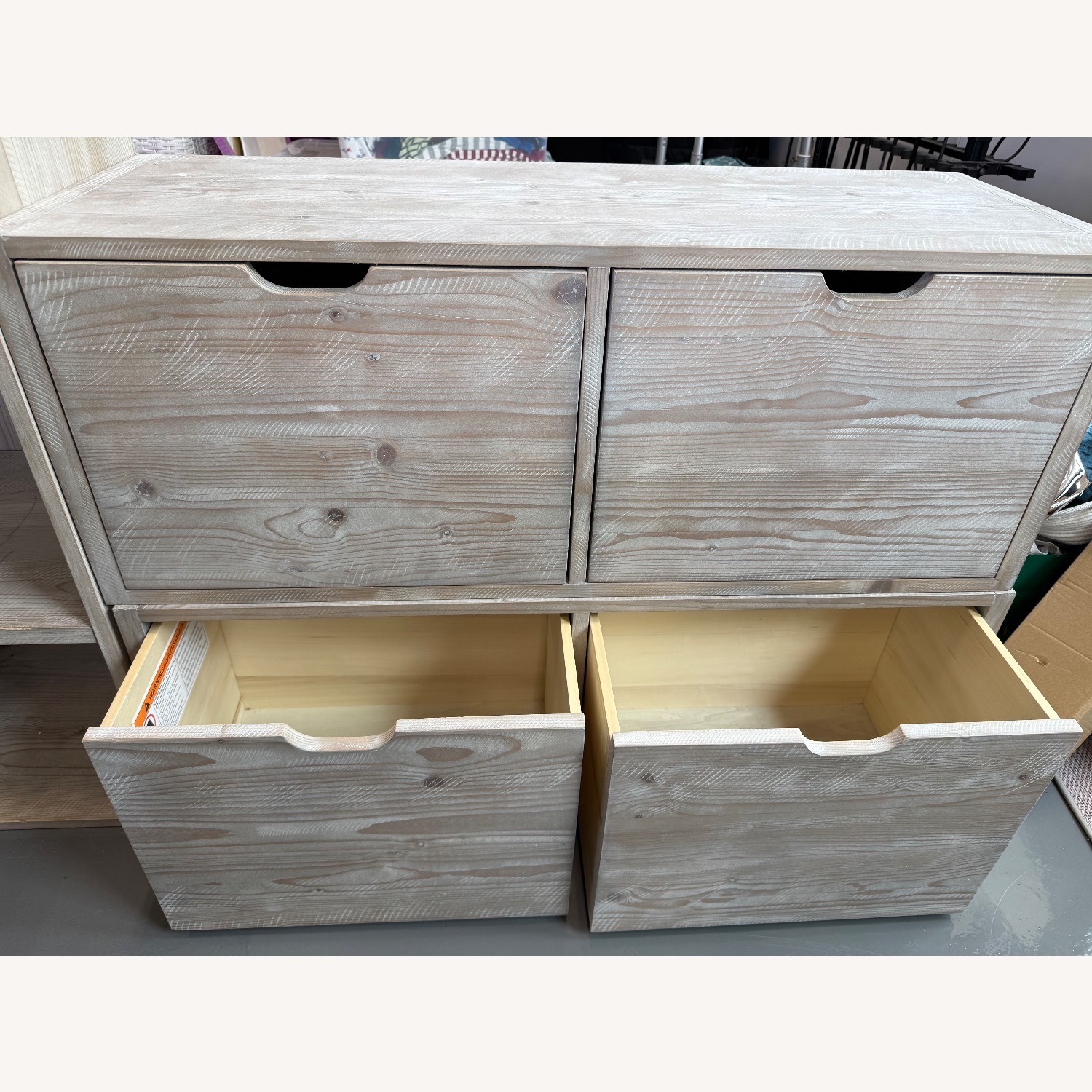 RH Tribeca Wall Cabinet Drawers Cube  - image-5