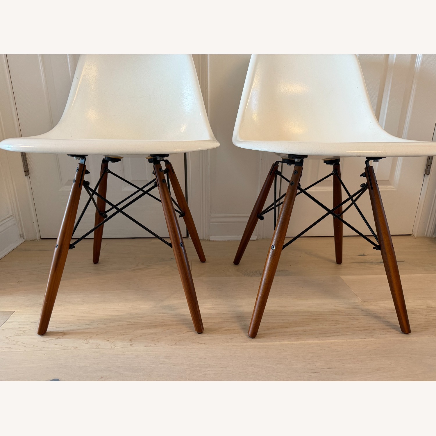 Modernica Case Study White Dining Chairs - image-3