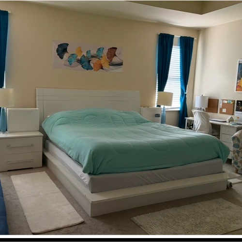 Used Luxury Bed King Size for sale on AptDeco