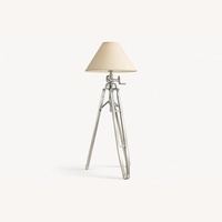 Restoration Hardware Industrial Adjustable Tripod Floor Lamp