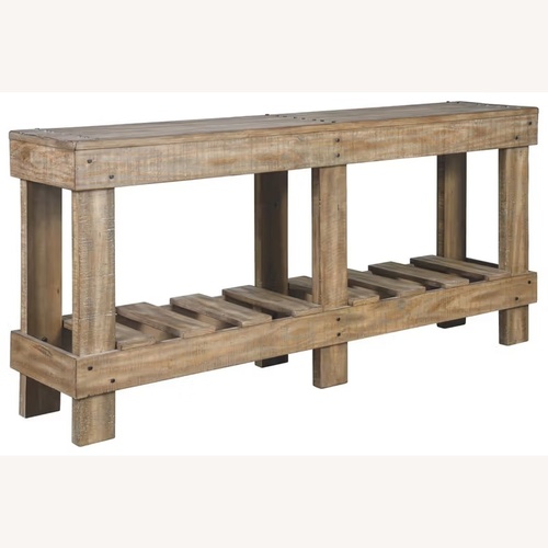 Used American Woodcrafters Light Brown Media Storage for sale on AptDeco