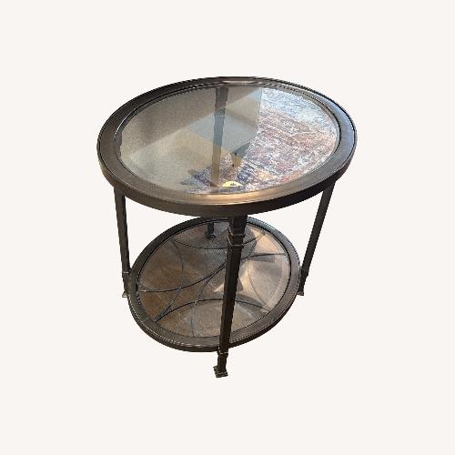 Used Natural Glass Side Table for sale on AptDeco