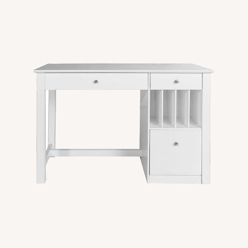 Used Wayfair Goodyear White Wood Desk for sale on AptDeco