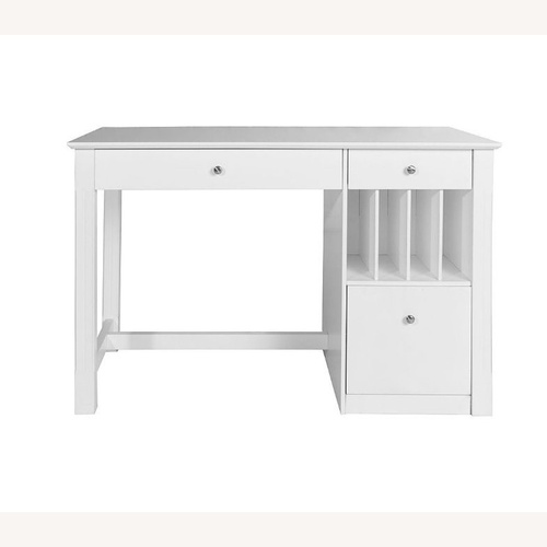 Used Wayfair Goodyear White Wood Desk for sale on AptDeco