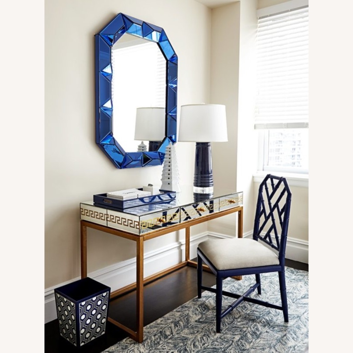 Bungalow 5 Romano Mirror- Sapphire - image-3