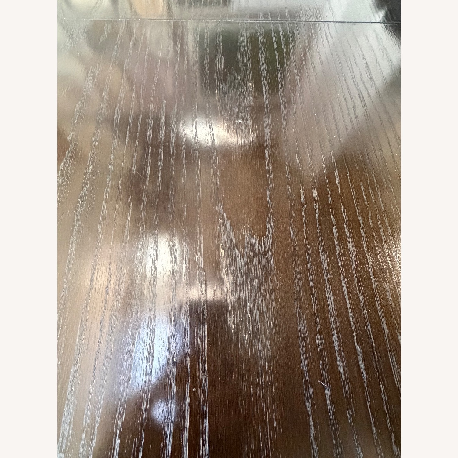 West Elm Dark Brown Wood Dining Set - image-6