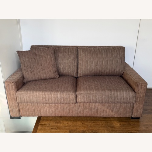 Used Room & Board Dark Brown Fabric Sleeper Sofa for sale on AptDeco