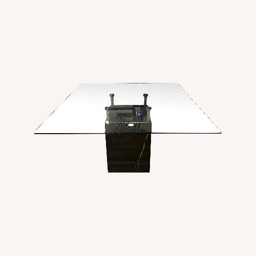 Used Roche Bobois Black Marble Dining Table for sale on AptDeco