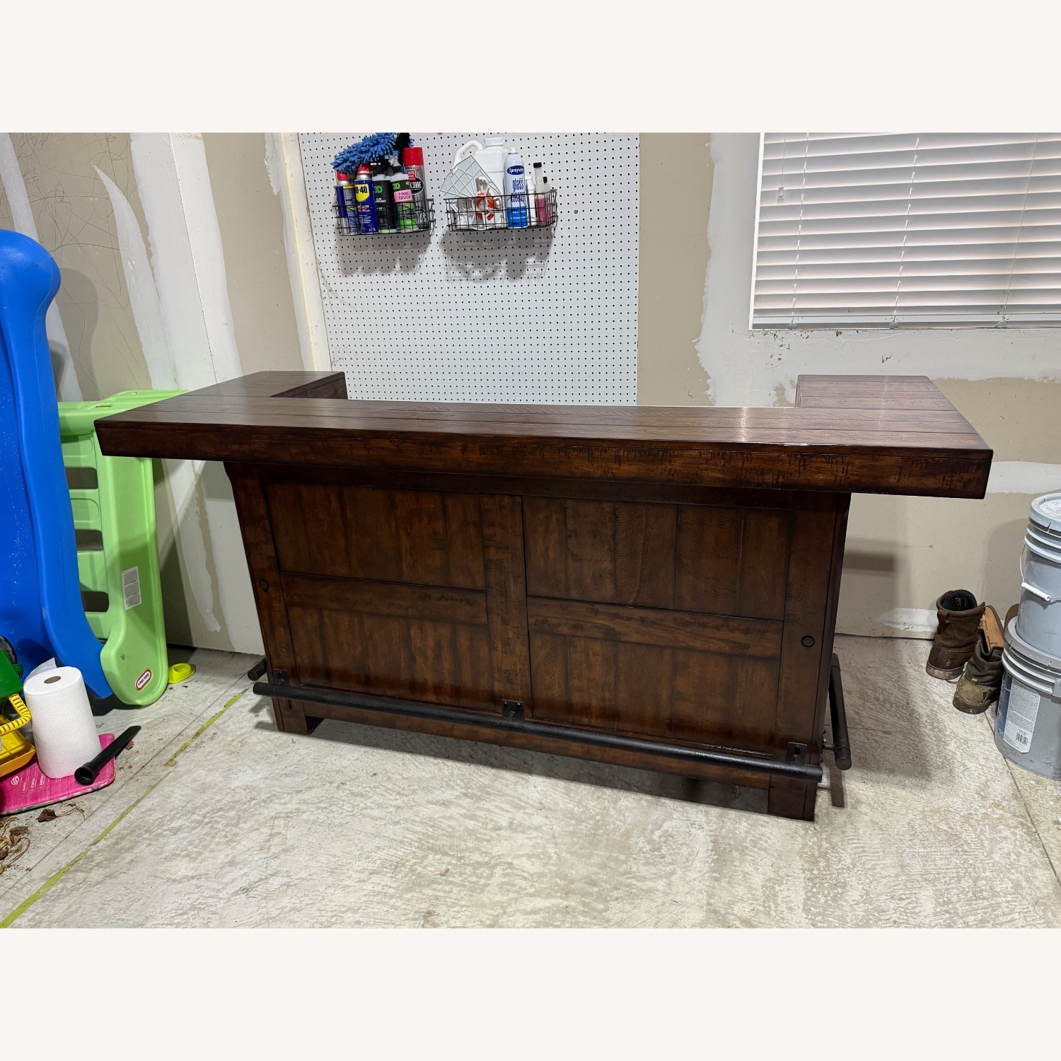 Pottery Barn Rustic Ultimate Bar 80" - image-1