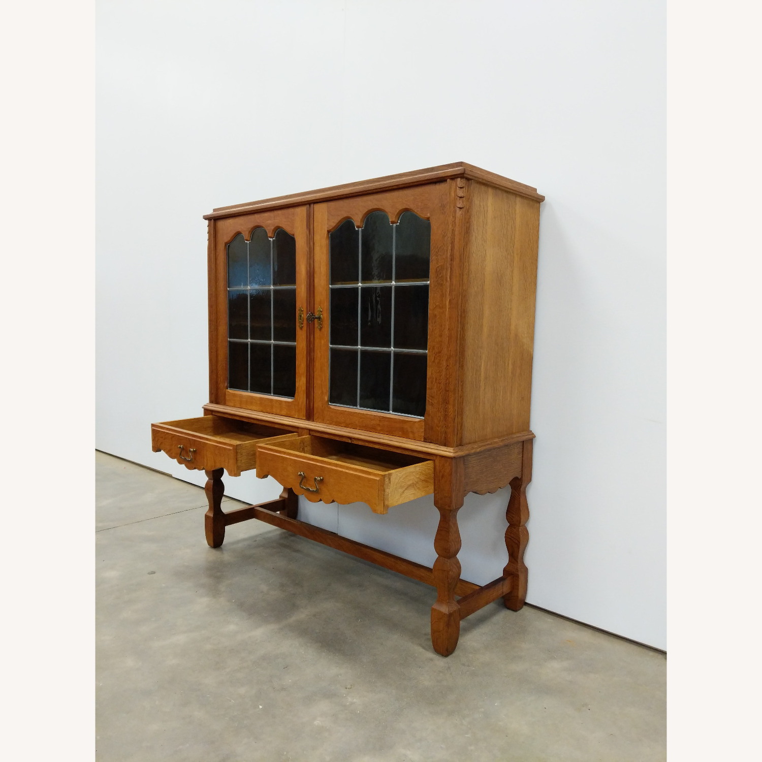 Vintage Danish Oak Cabinet / Sideboard - image-3