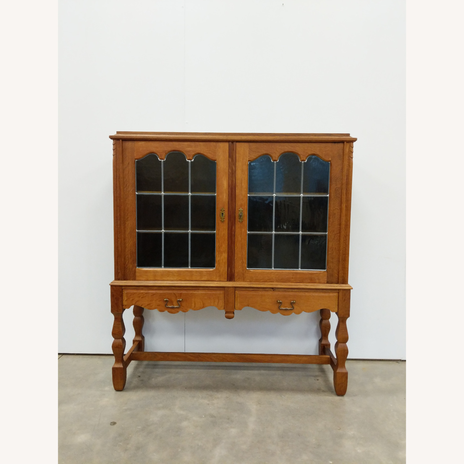 Vintage Danish Oak Cabinet / Sideboard - image-1