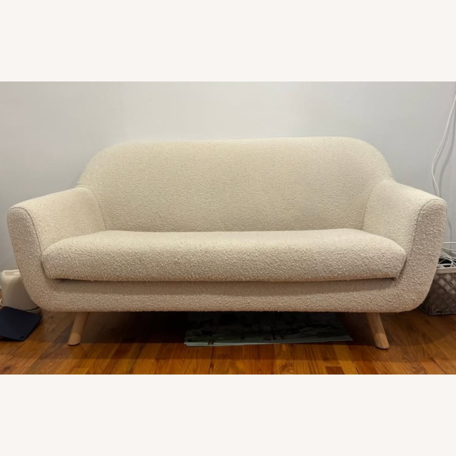 Article Gabriola 64" Loveseat - Ivory Bouclé - image-1