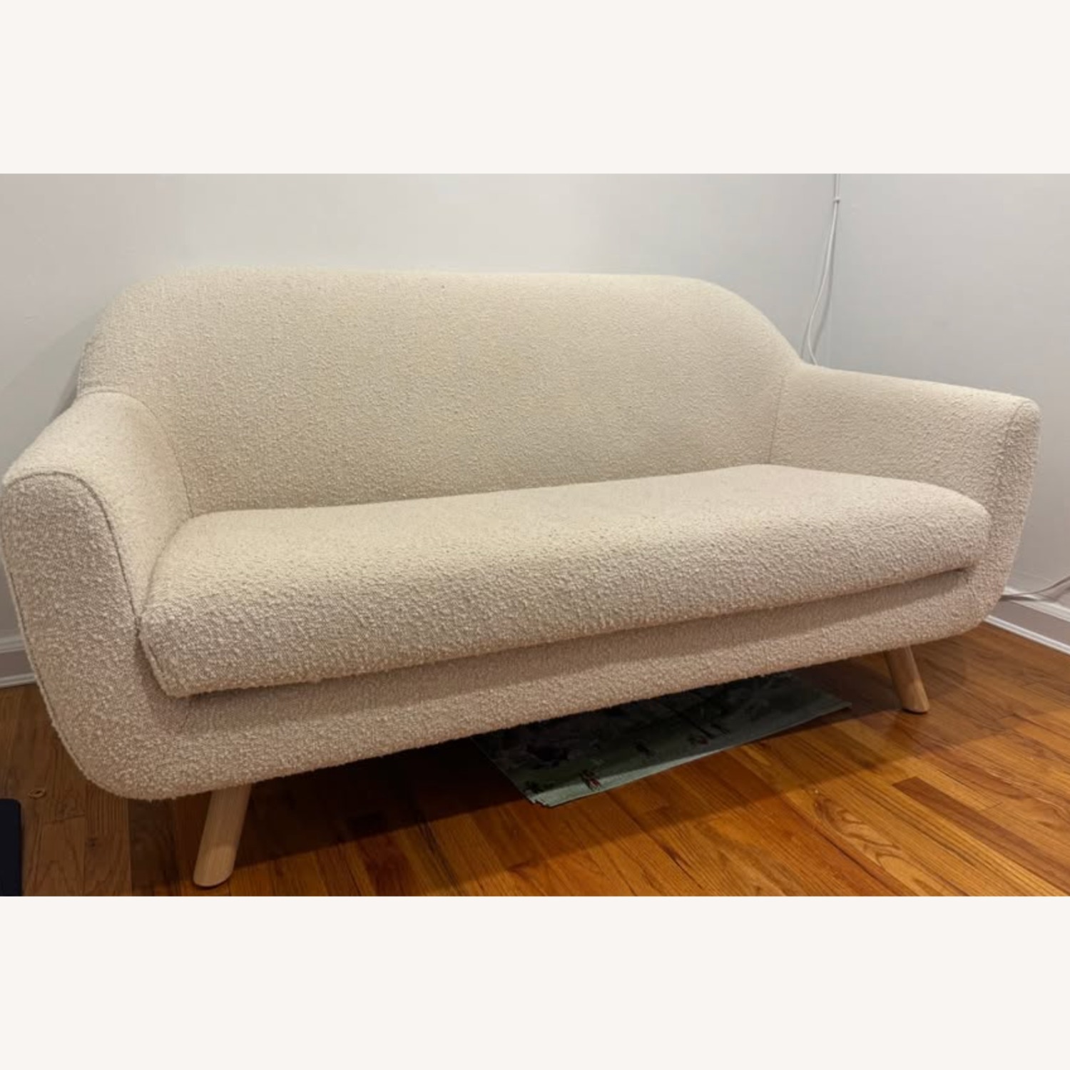 Article Gabriola 64" Loveseat - Ivory Bouclé - image-2