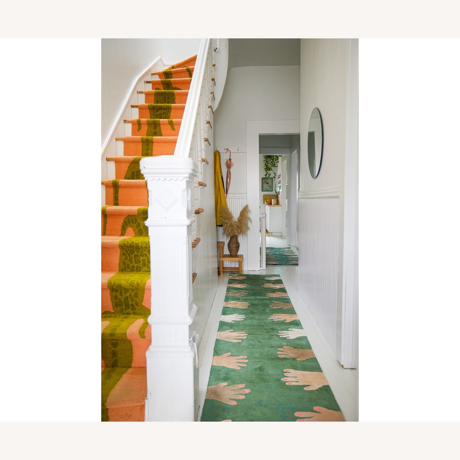 Cold Picnic Bamboo Runner Rug 2.3' x 6' - image-2