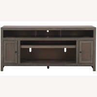 TV Console With Electric Fireplace