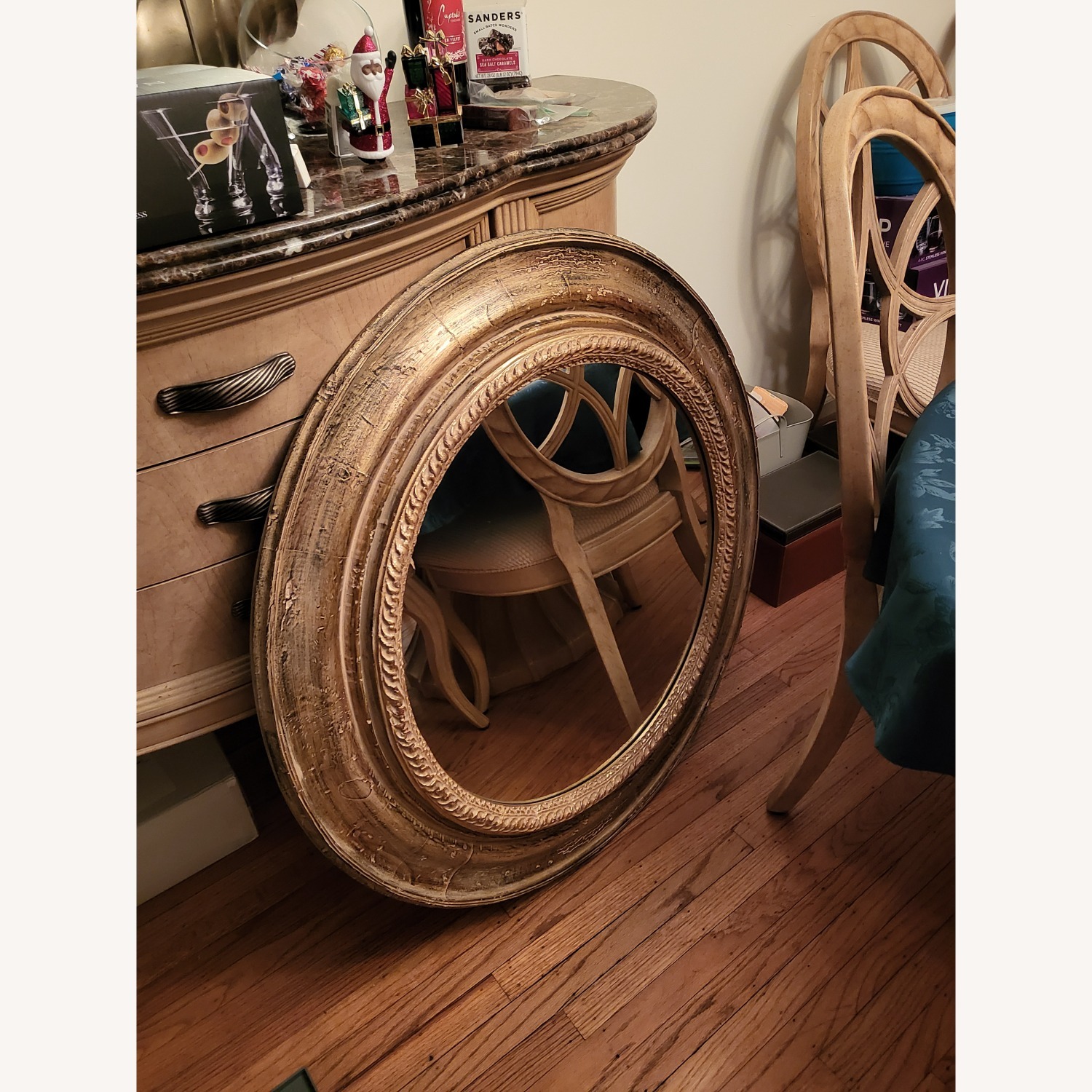 Bombay Company Gold Wall Mirror - image-3