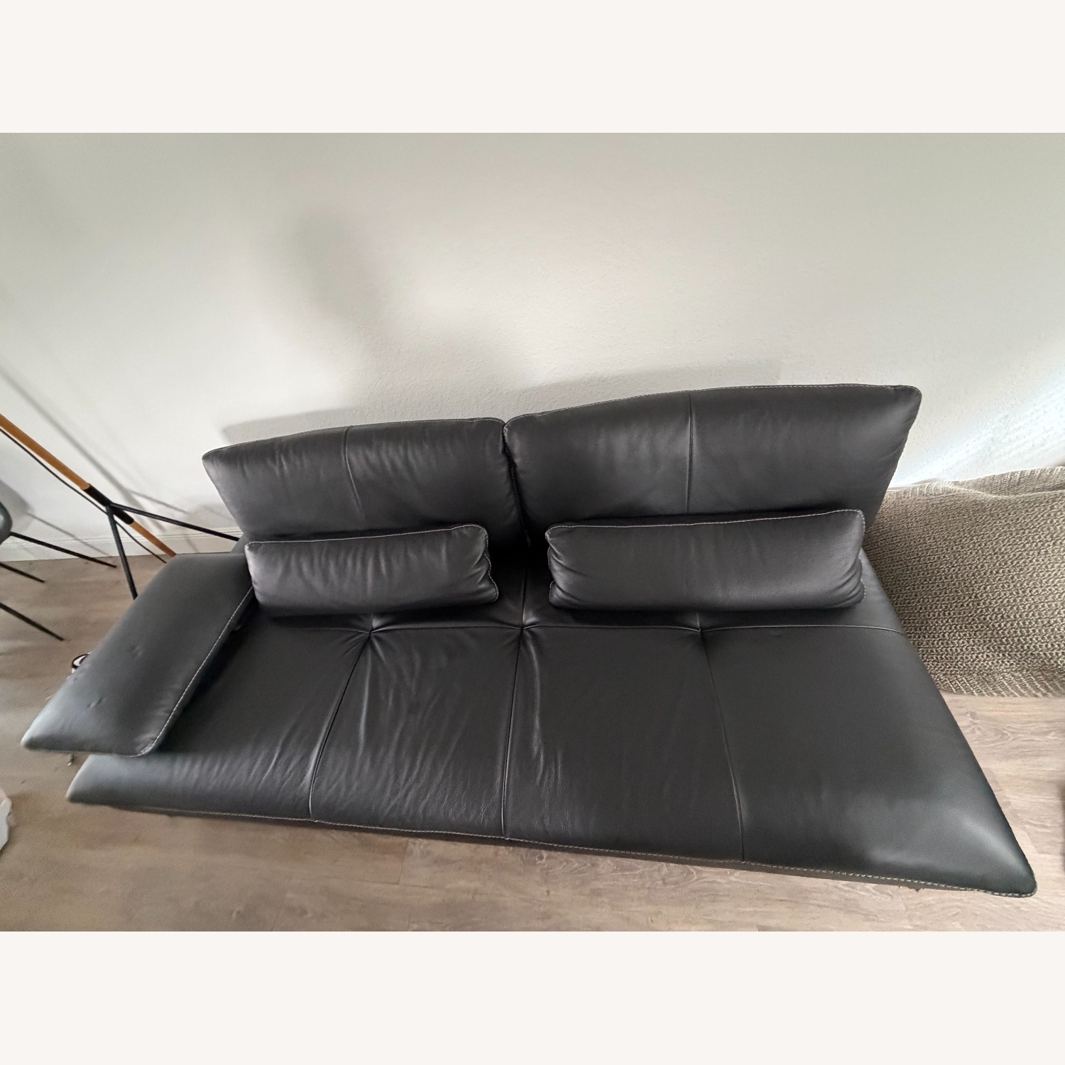 Roche Bobois Scenario Black Leather Set  - image-10