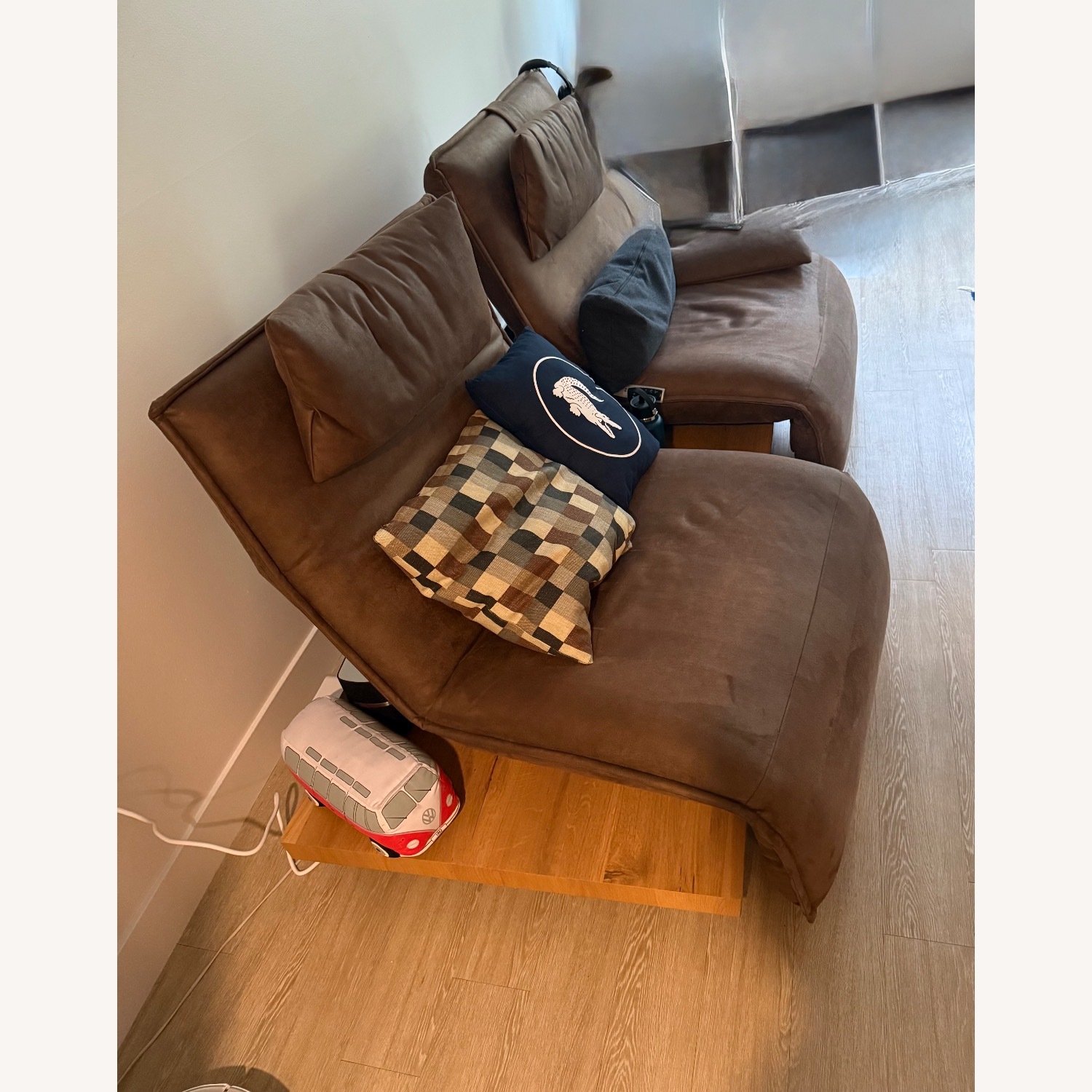 Koinor Faux Leather 2 Seater Sofa Free motion EPOS - image-4