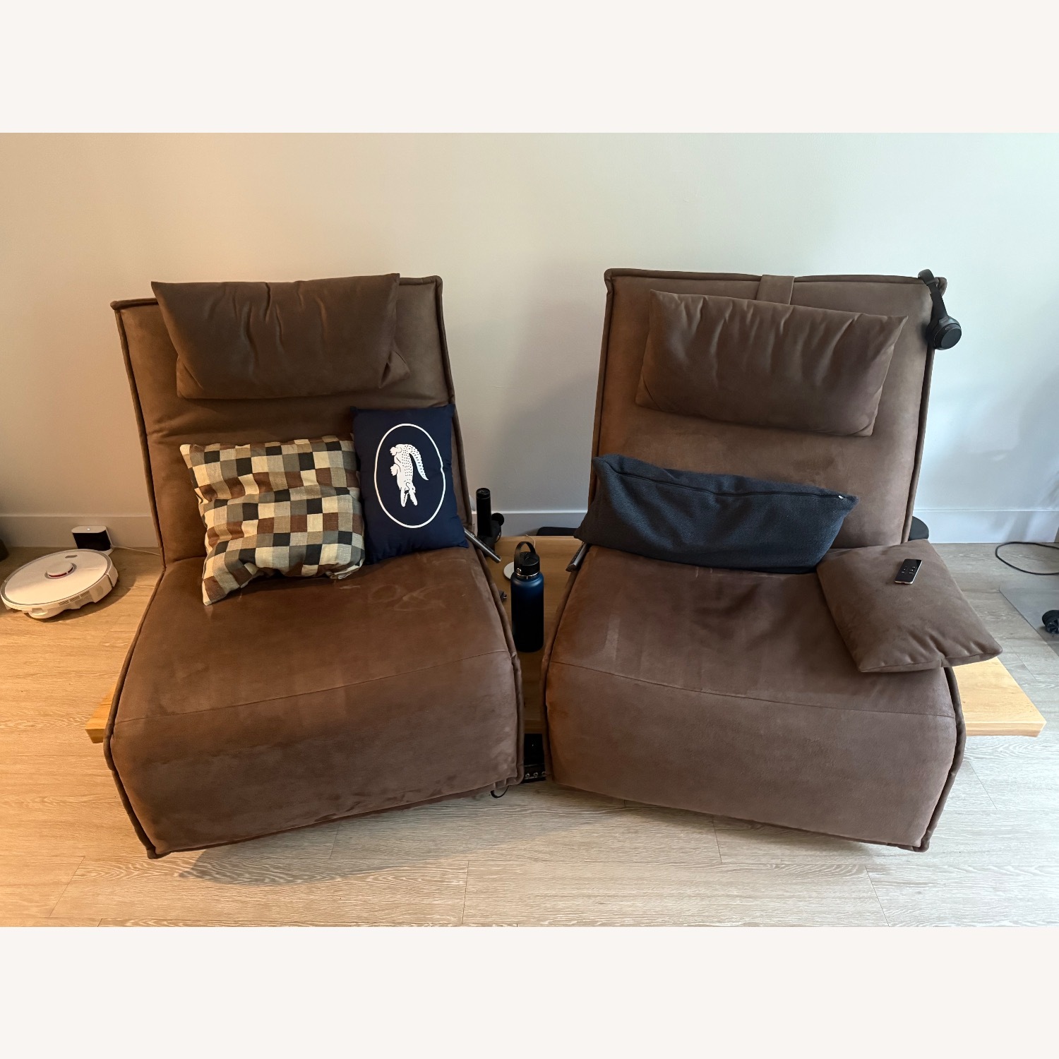 Koinor Faux Leather 2 Seater Sofa Free motion EPOS - image-1