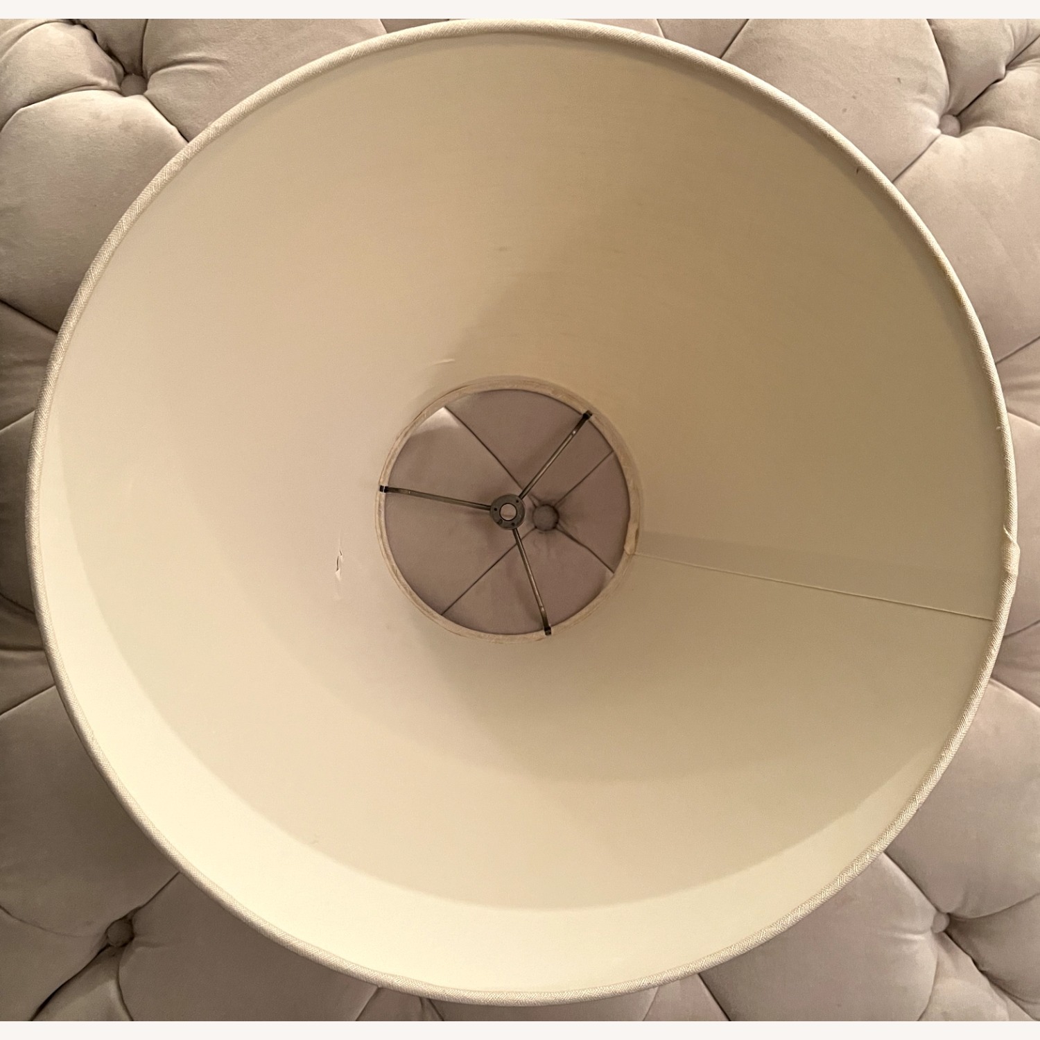 Restoration Hardware Transparent Glass Table Lamp - image-3