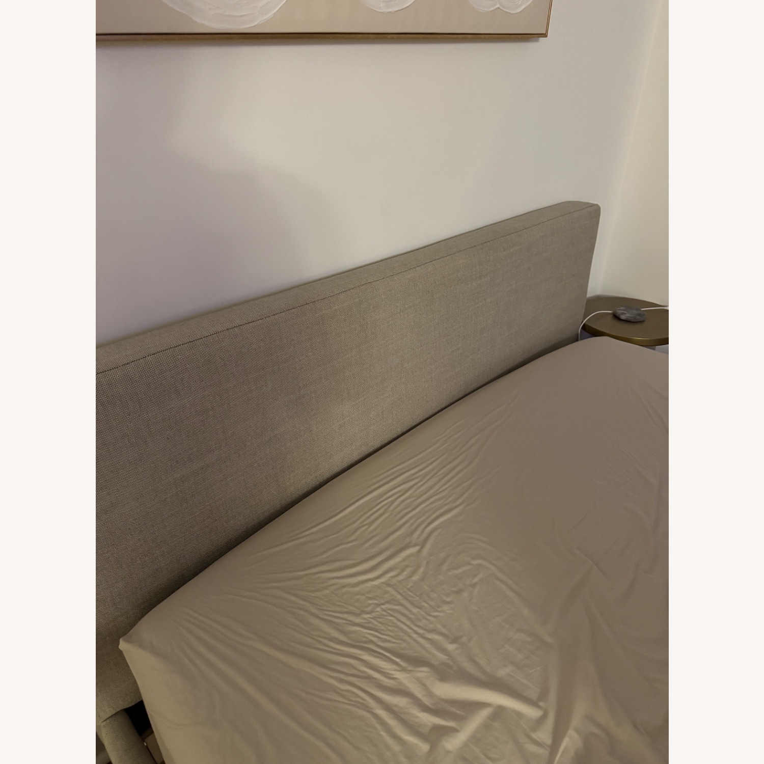 Article Tessu Natural Fabric Queen Bed - image-3