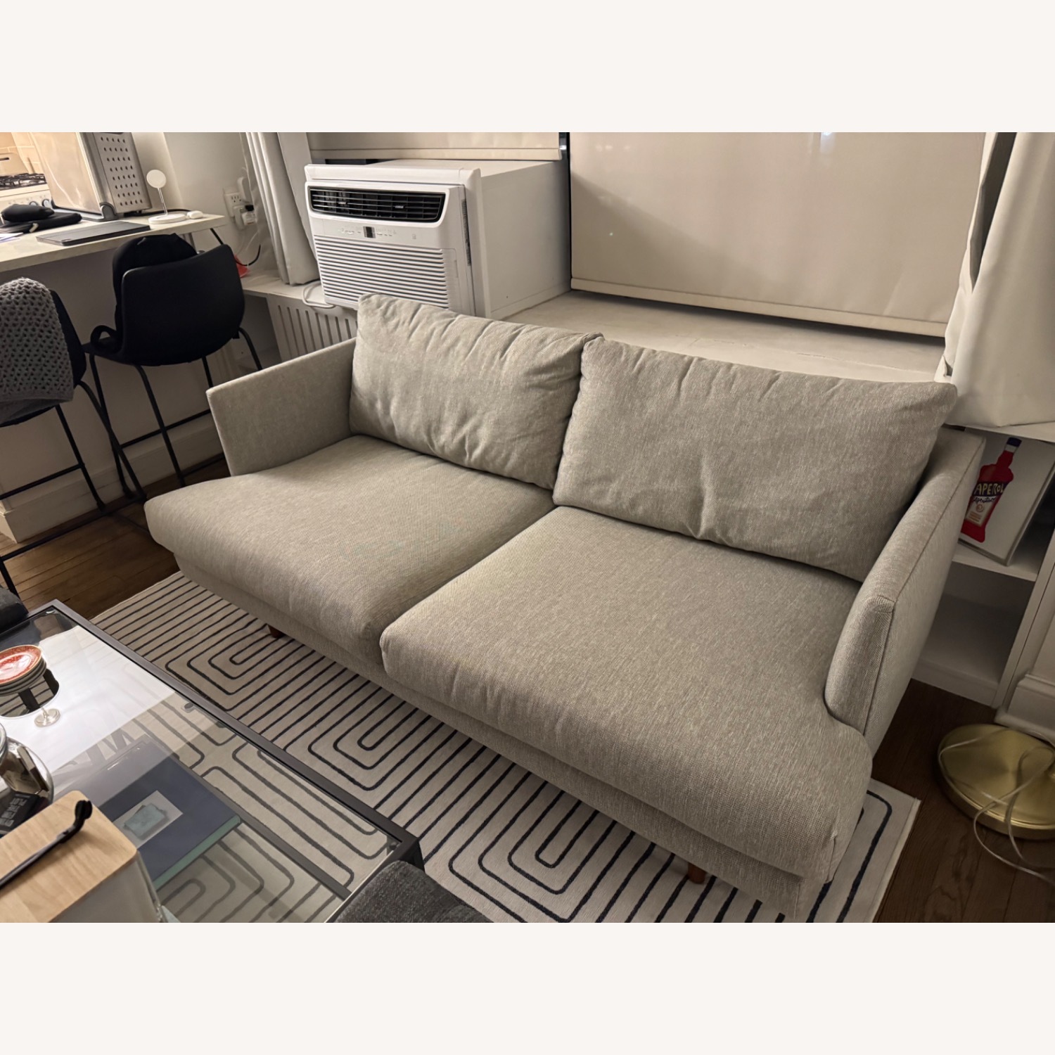 Article Burrard Light Gray Fabric 2 Seater Sofa - image-2