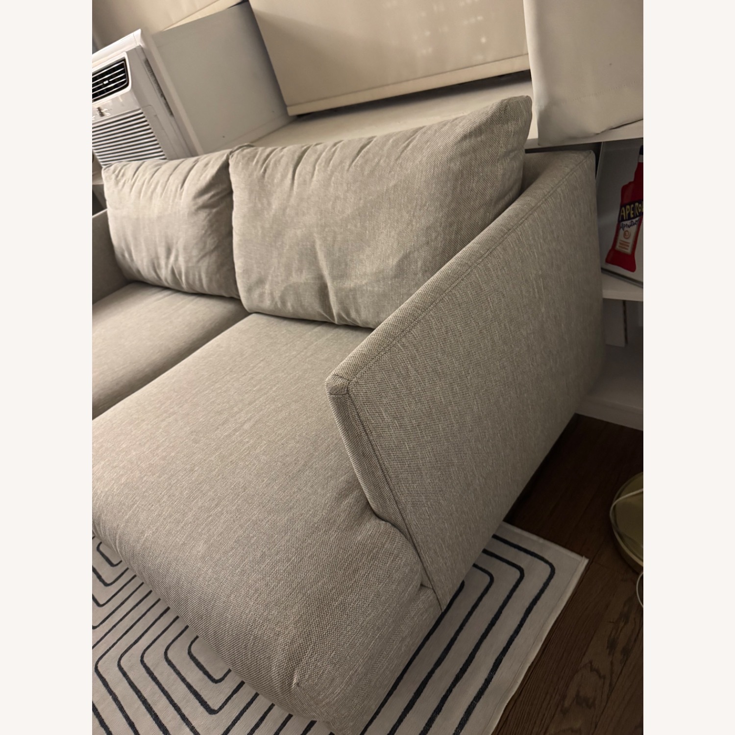 Article Burrard Light Gray Fabric 2 Seater Sofa - image-3
