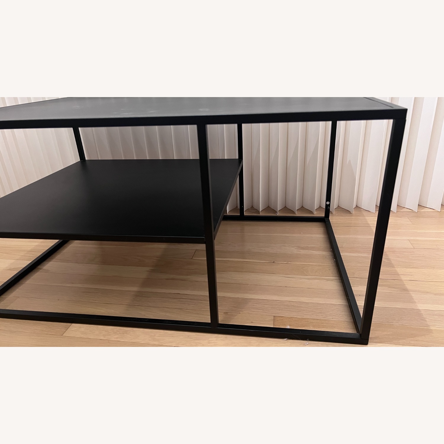 Home Depot Black Metal Coffee Table - image-5