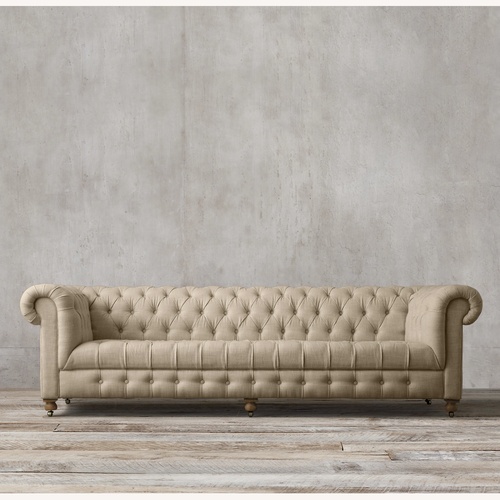 Used Restoration Hardware Light Gray 3+ Seater Sofa for sale on AptDeco