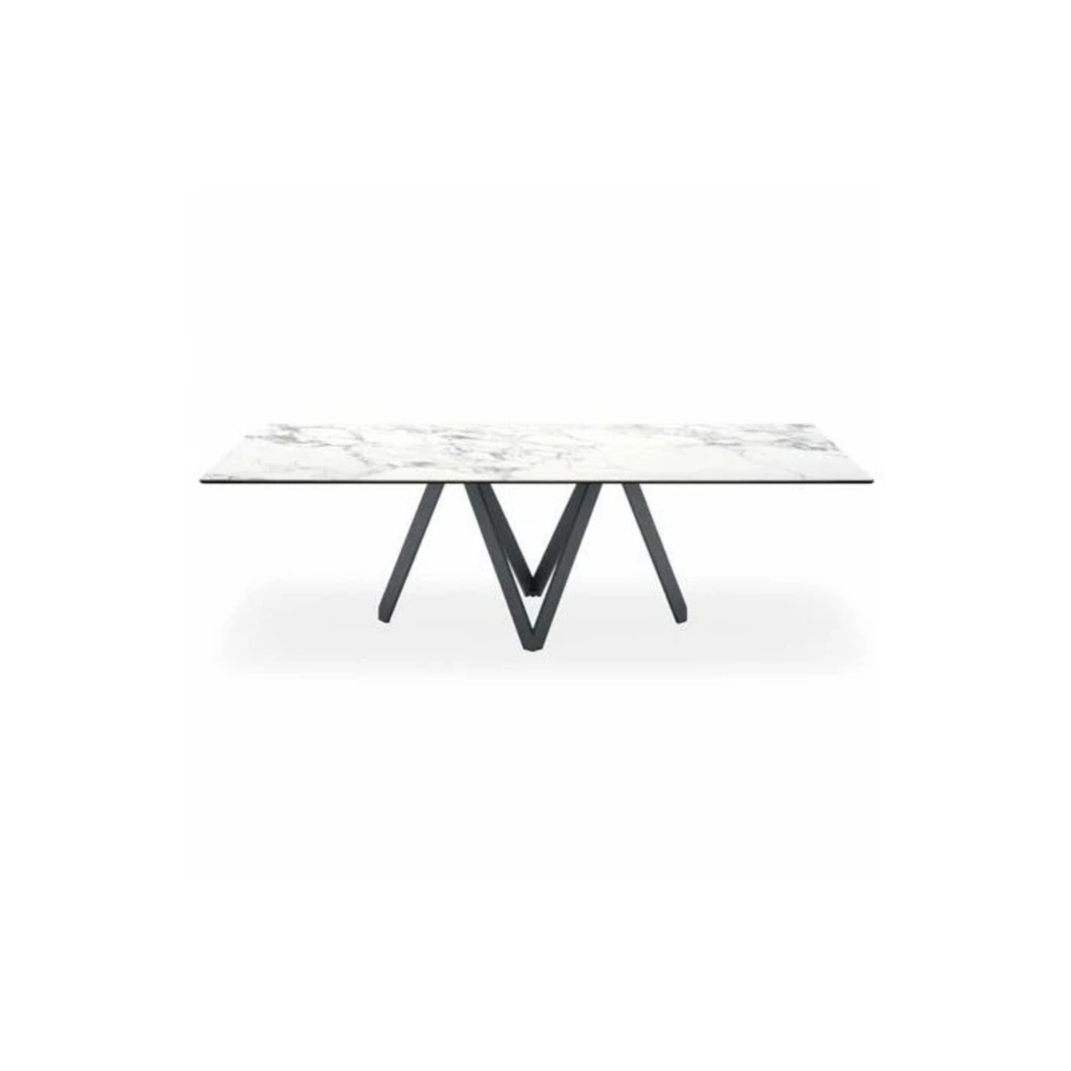 Calligaris Cartesio Marble Ext Dining Table - image-9