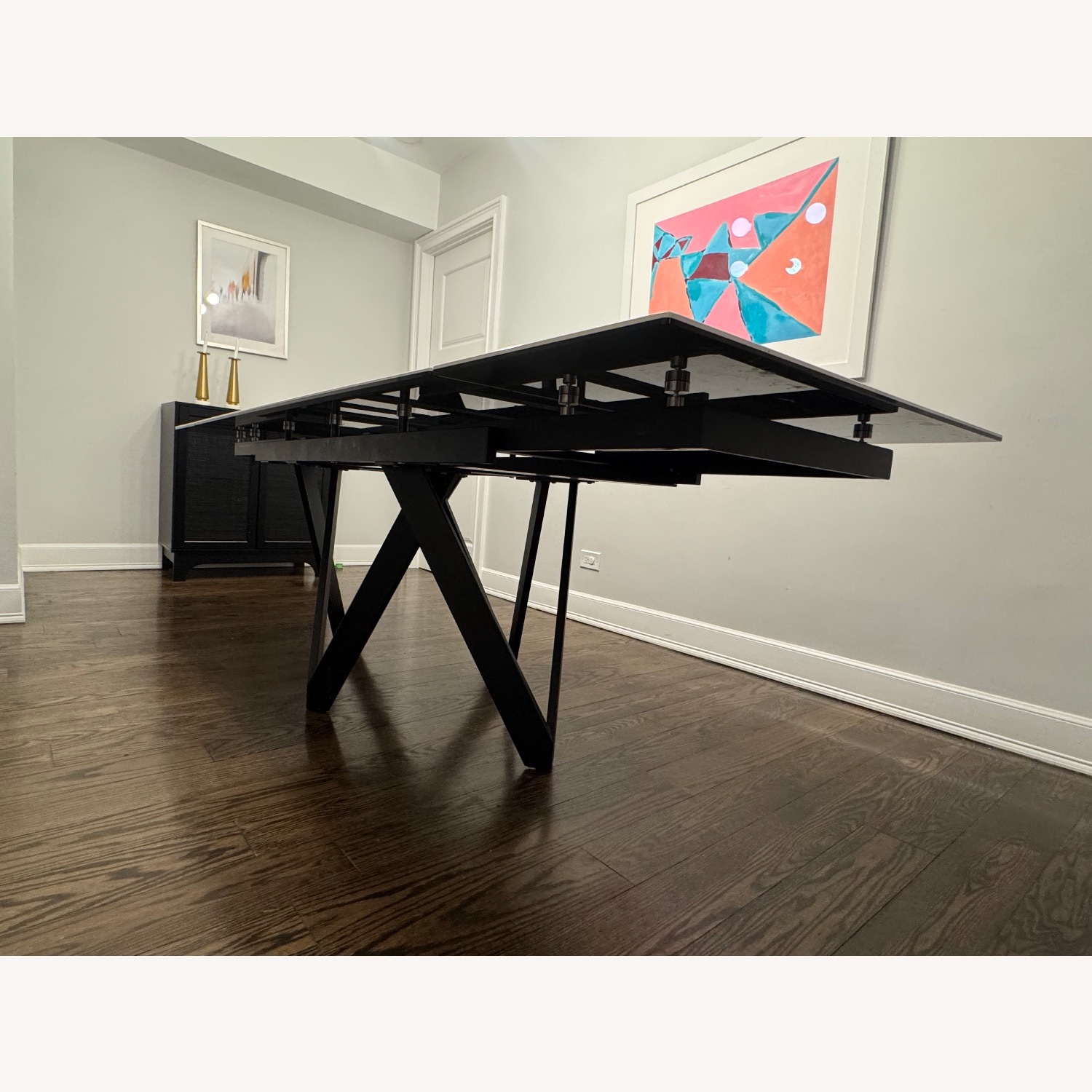 Calligaris Cartesio Marble Ext Dining Table - image-5