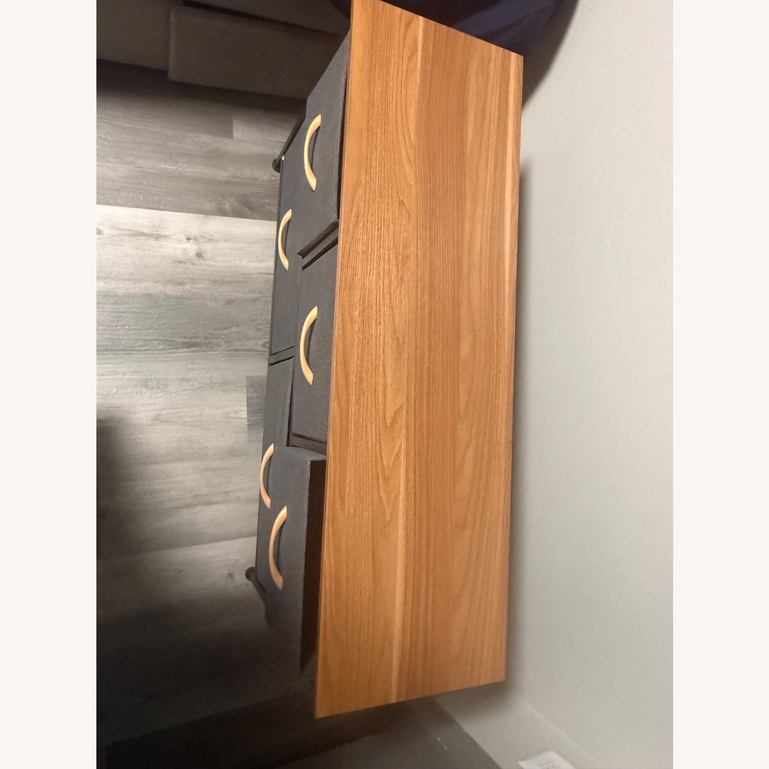 Amazon YITAHOME Dark Gray Fabric Dresser - image-8