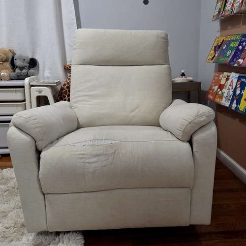 Used DaVinci Suzy Swivel Glider Recliner for sale on AptDeco