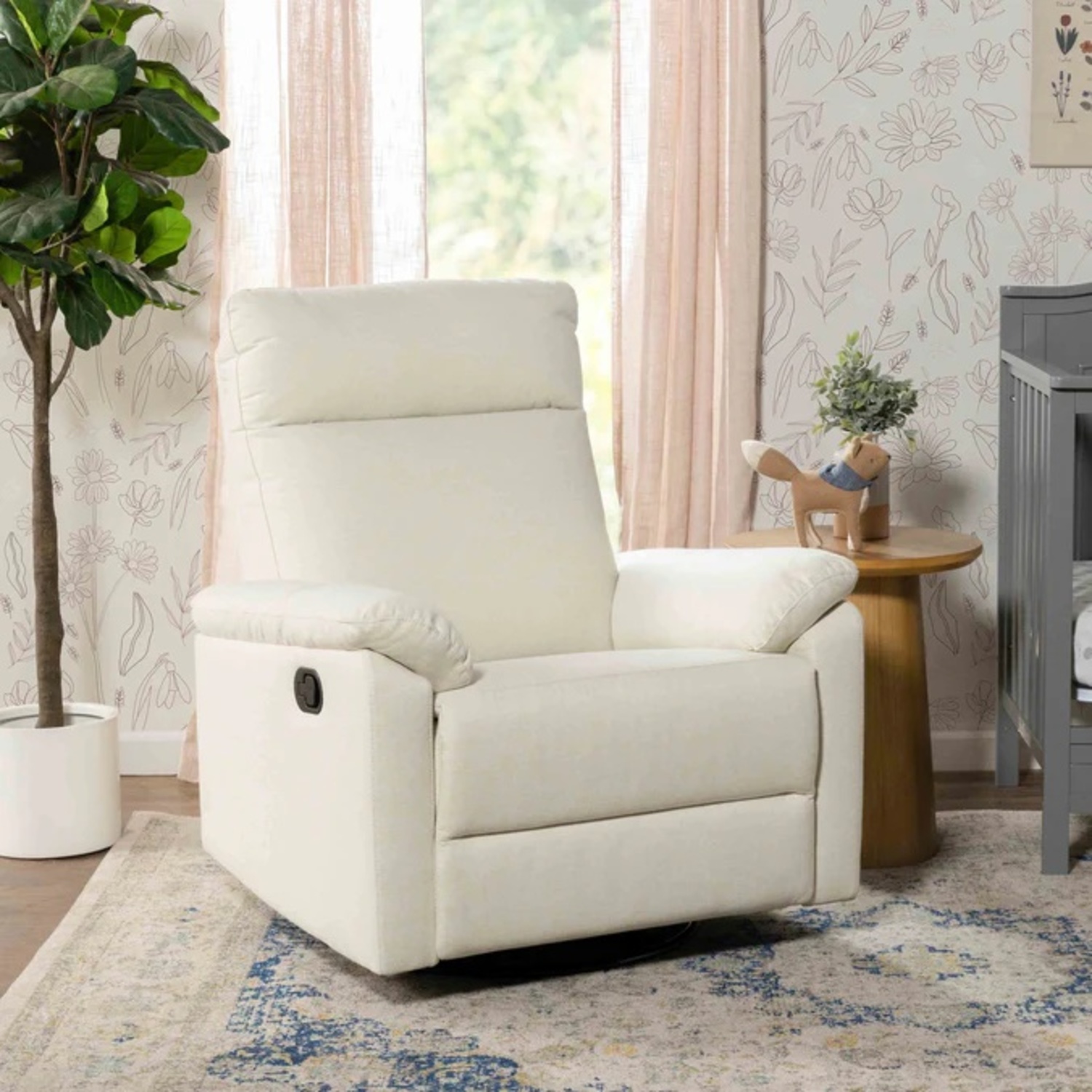 DaVinci Suzy Swivel Glider Recliner - image-9