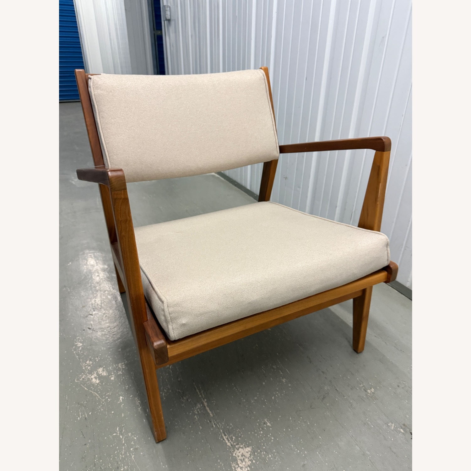 Design Within Reach Jens Light Brown Wood Armchair - image-2