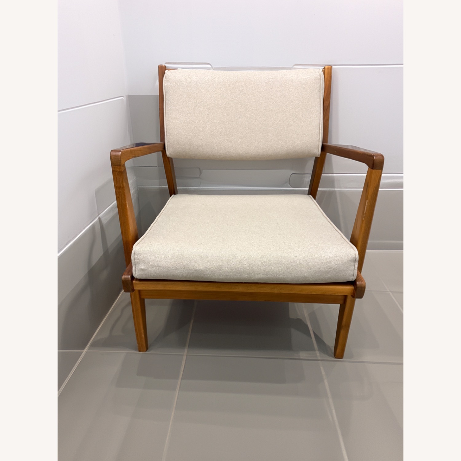 Design Within Reach Jens Light Brown Wood Armchair - image-1