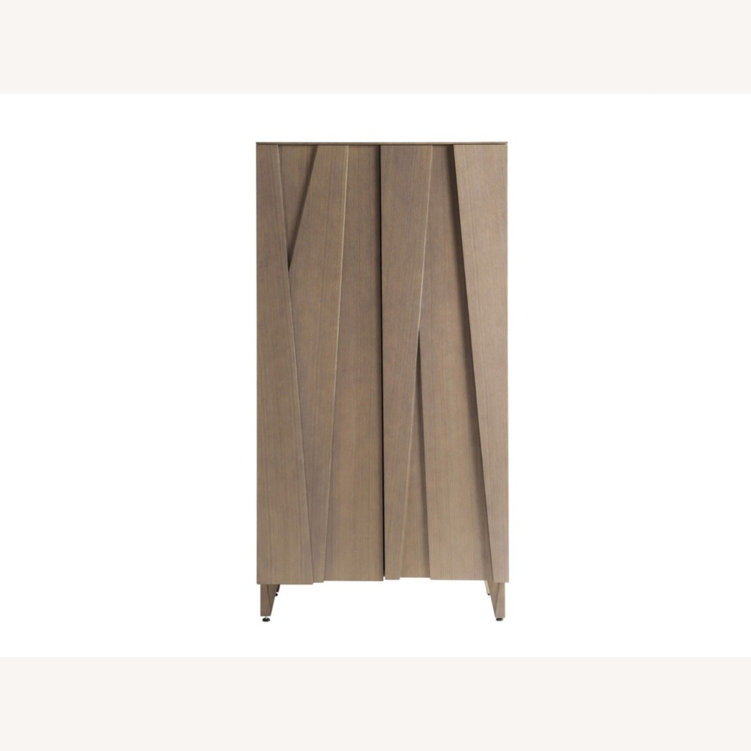 Roche Bobois Dark Brown Wood Armoire - image-3