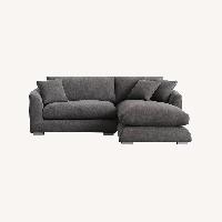 Sydney Dark Gray 2 Piece Sectional