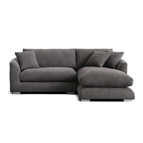 Used Sydney Dark Gray 2 Piece Sectional for sale on AptDeco