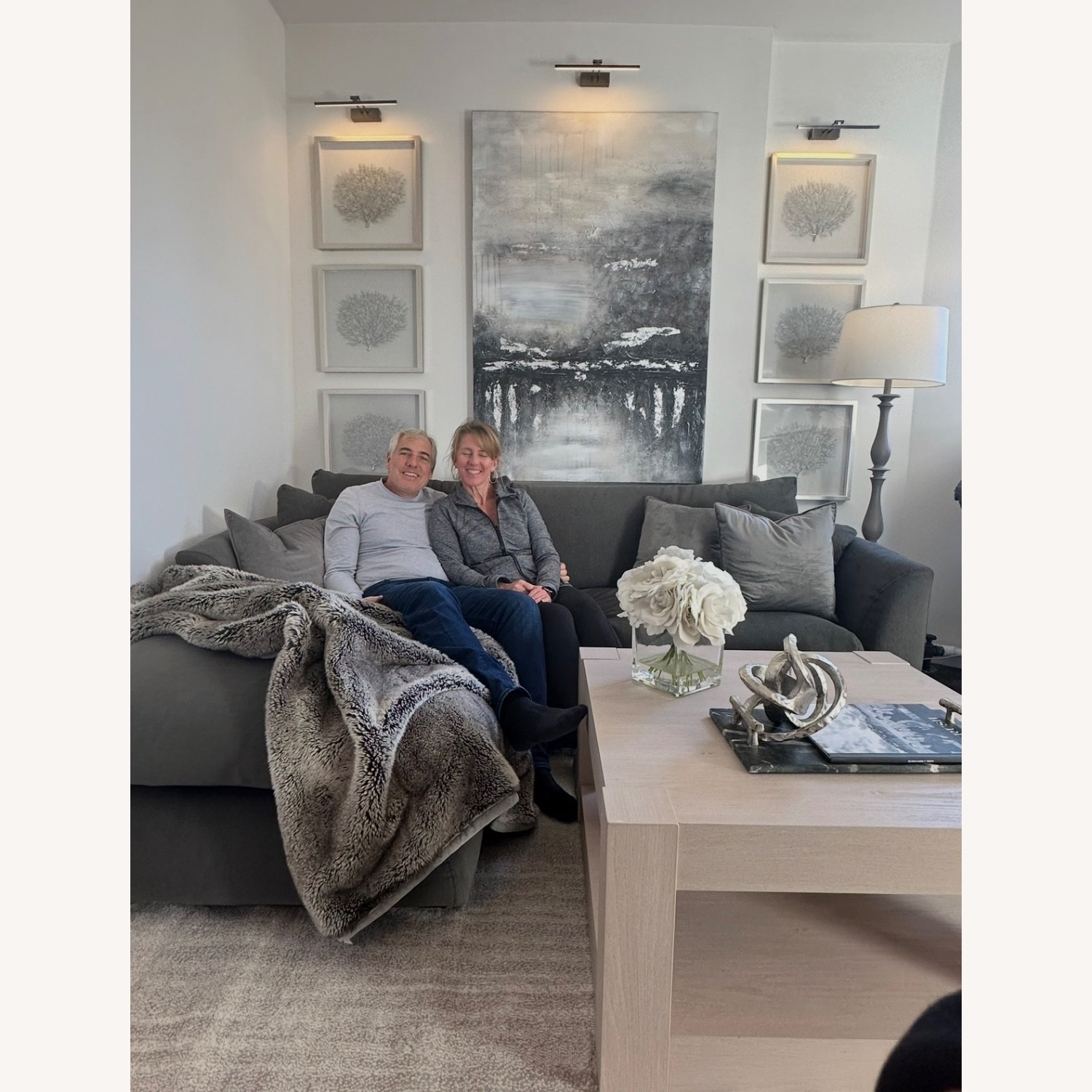 Sydney Dark Gray 2 Piece Sectional - image-4