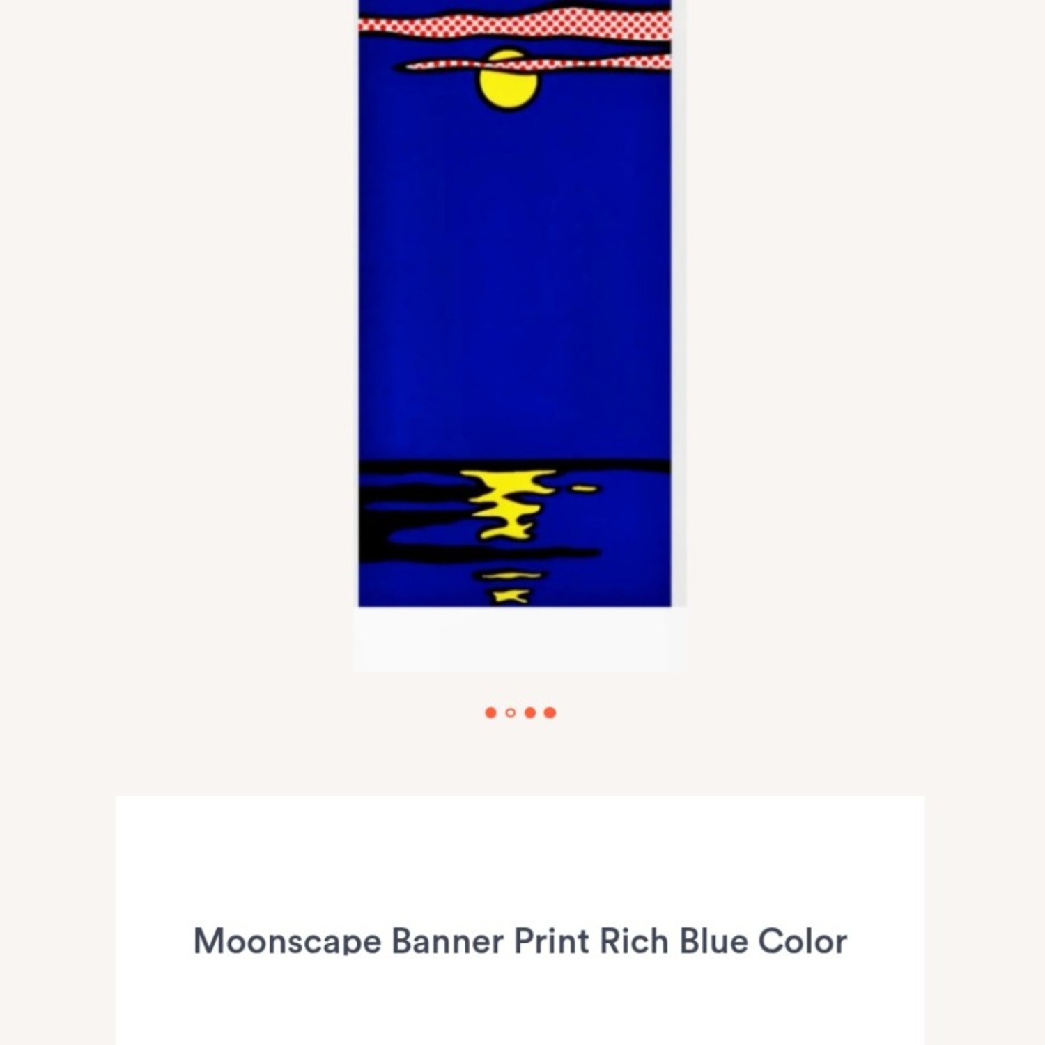 Moonscape Roy Lichtenstein  - image-2