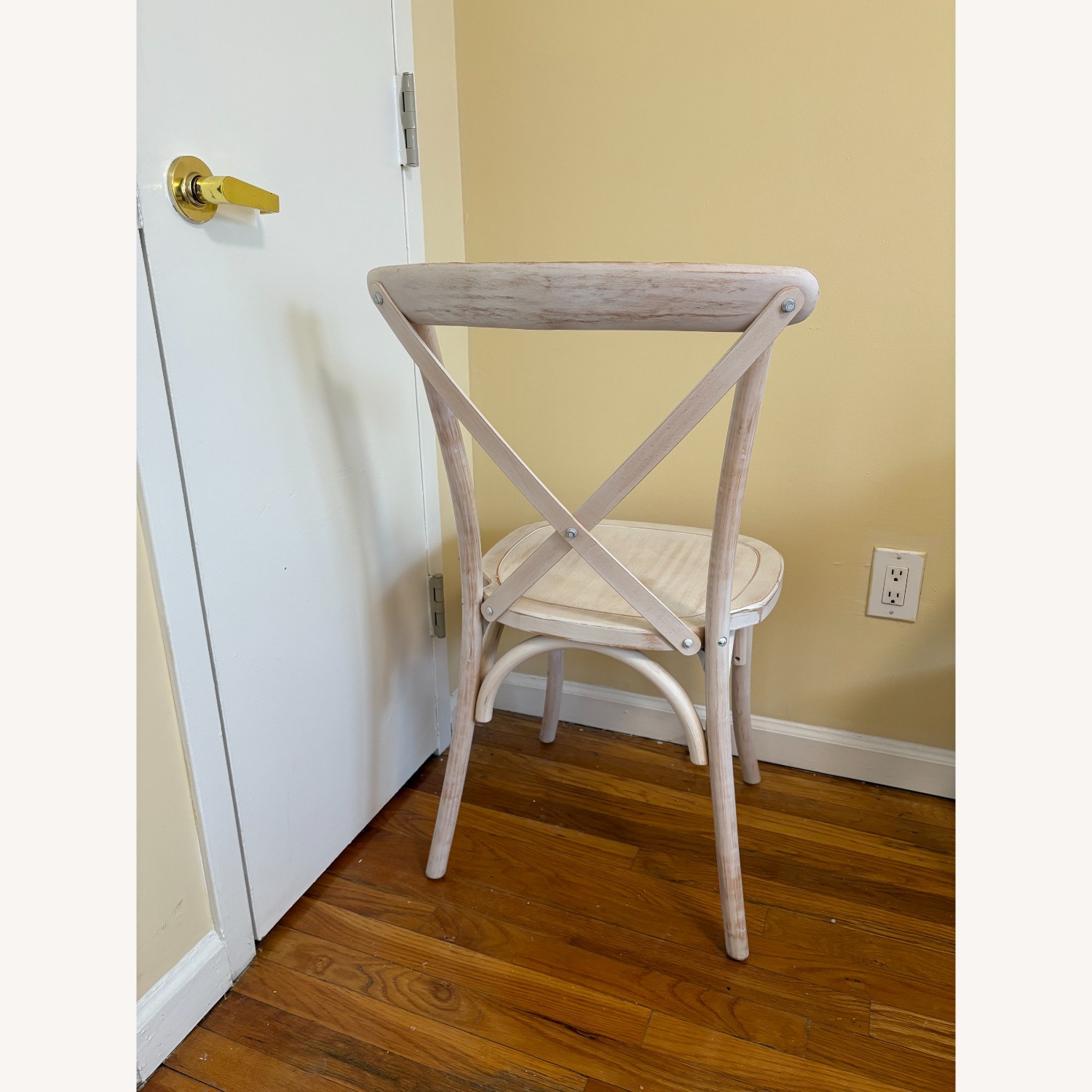 White Wood Dining Chairs - image-3