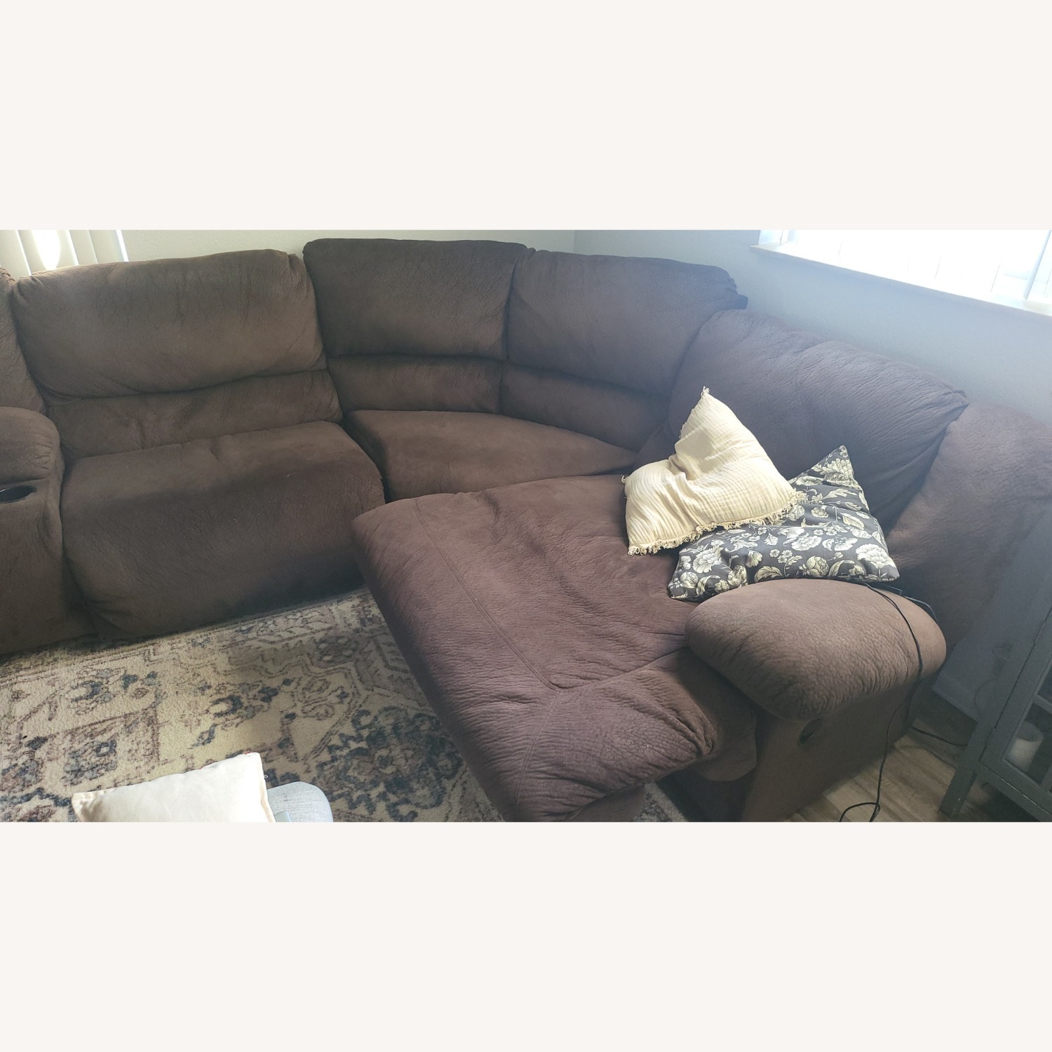 Dark Brown 3+ Piece Sectional - image-3