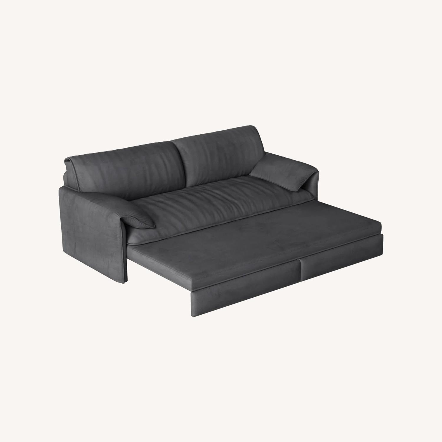 Wayfair Light Gray Sleeper Sofa - image-0
