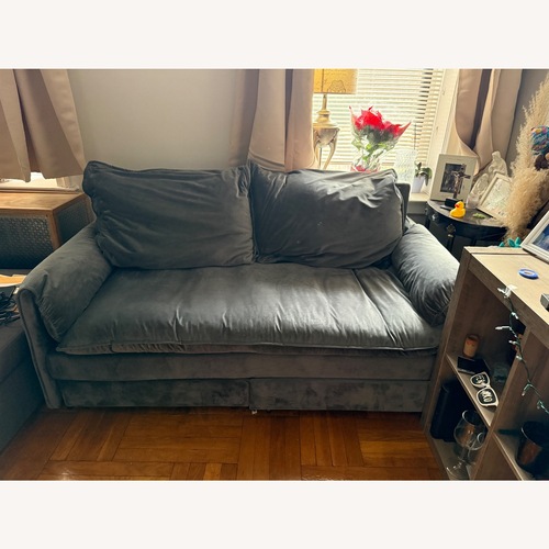Used Wayfair Light Gray Sleeper Sofa for sale on AptDeco